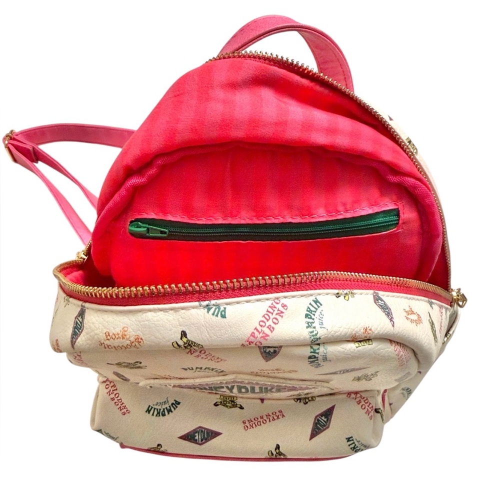 Harry Potter Wizarding Worlds Universal Studios Honeydukes Mini Backpack Pink - Picture 10 of 16